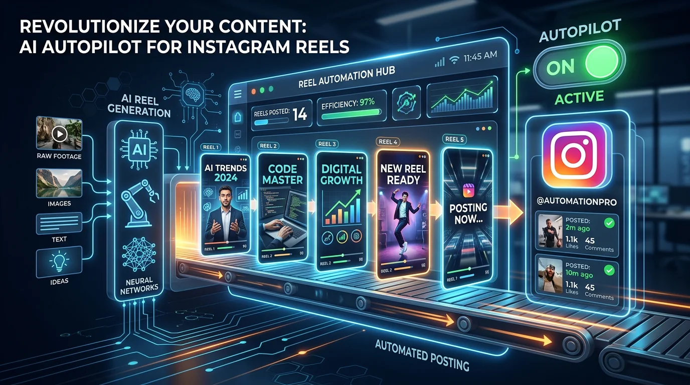 Automatic Reels: How to Auto-Generate & Auto-Post Instagram Reels in 2026