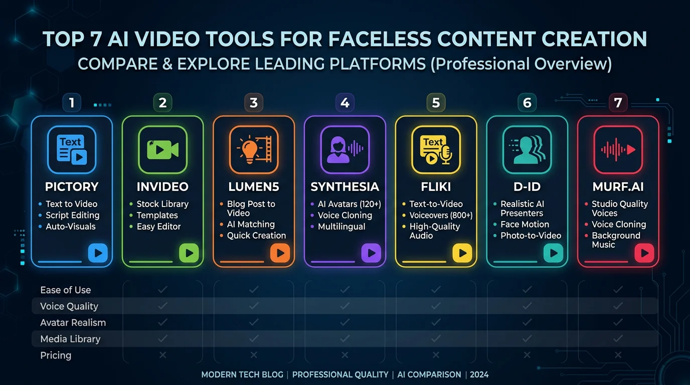 Best AI Tools for Making Faceless Reels in 2026 (Honest Comparison)