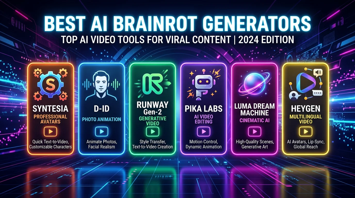 Best AI Brainrot Video Generators Compared (2026)