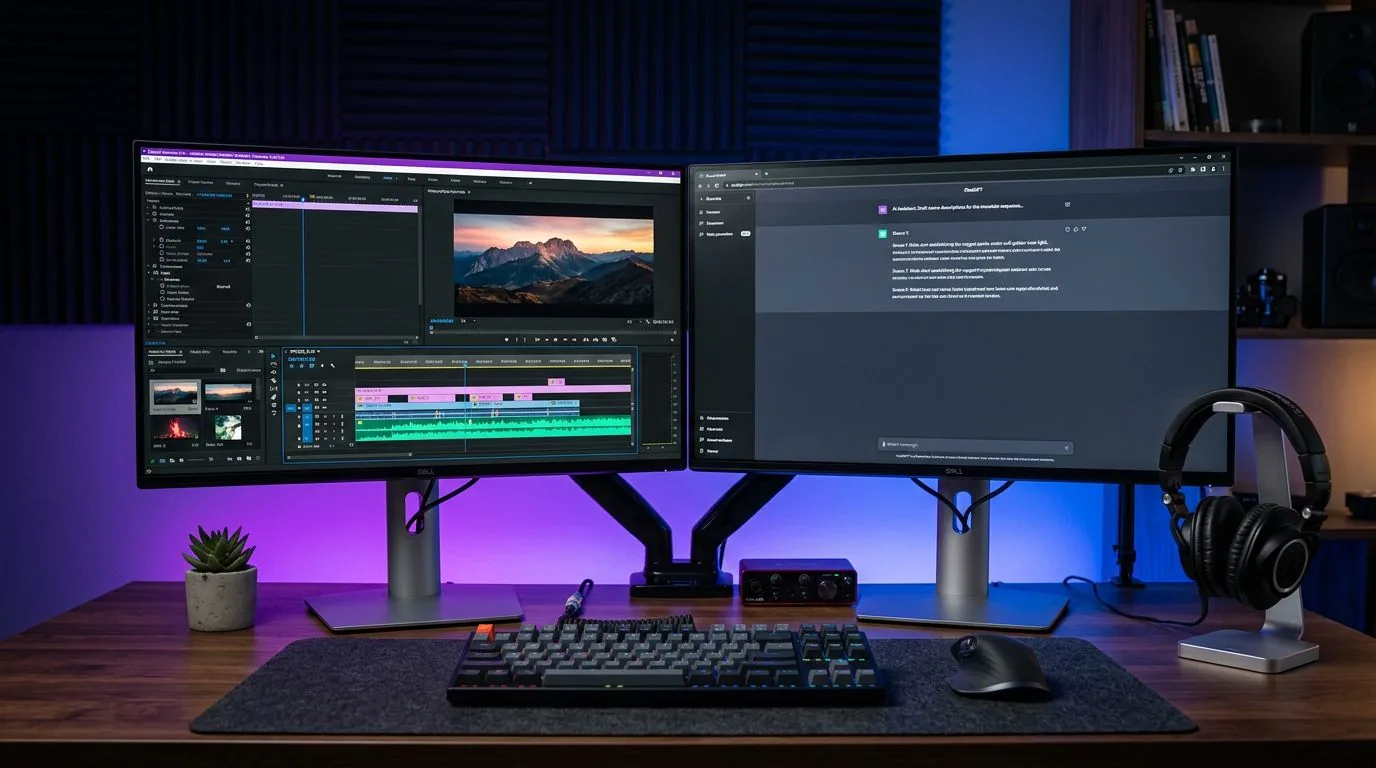 AI tools for faceless YouTube channel content creation and automation