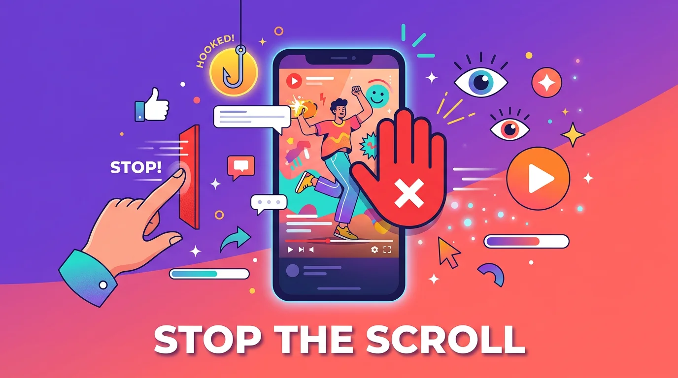 Best Hooks for Short-Form Videos That Stop the Scroll (2026)