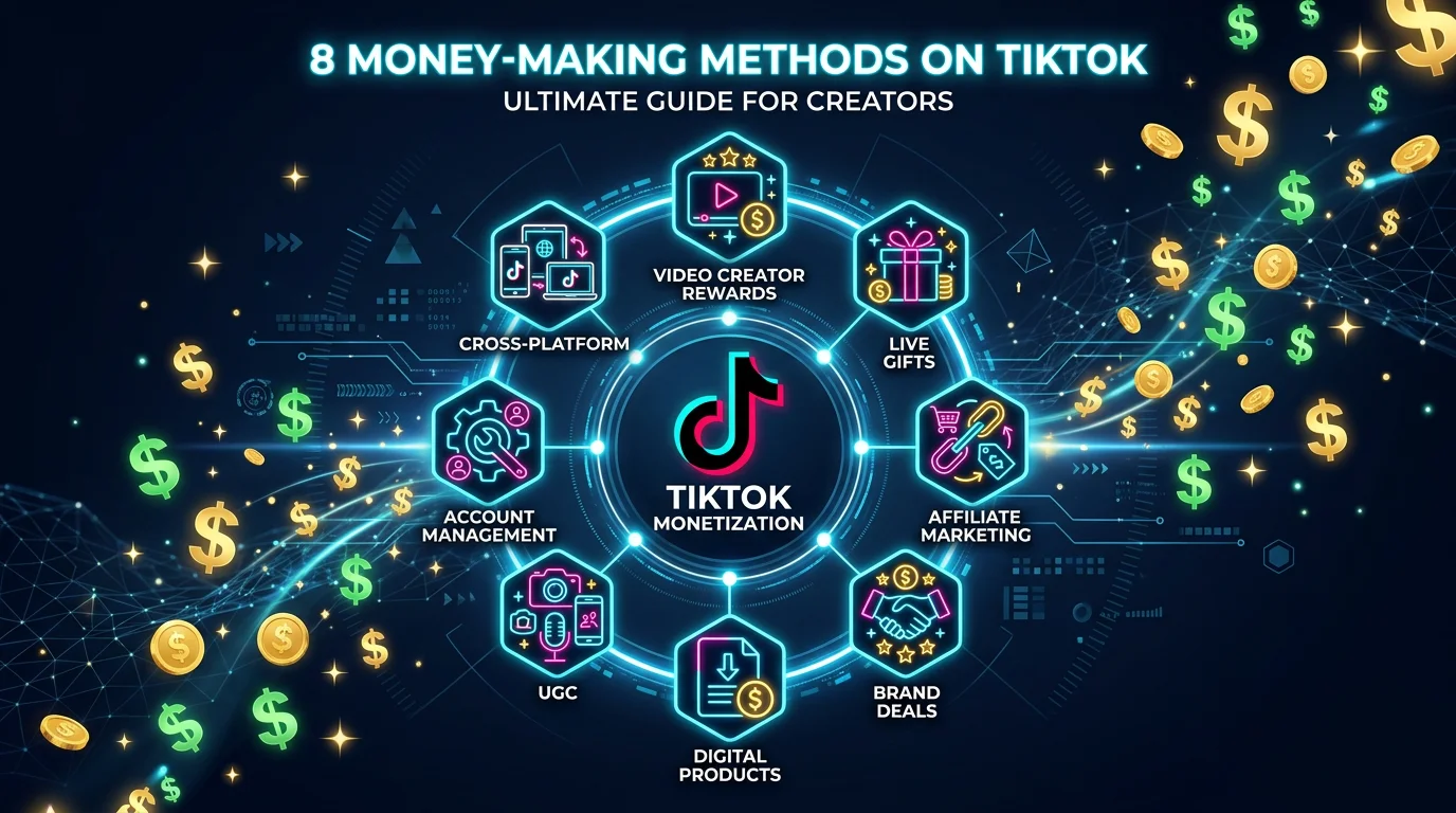 How to Make Money on TikTok: 8 Methods That Actually Work in 2026