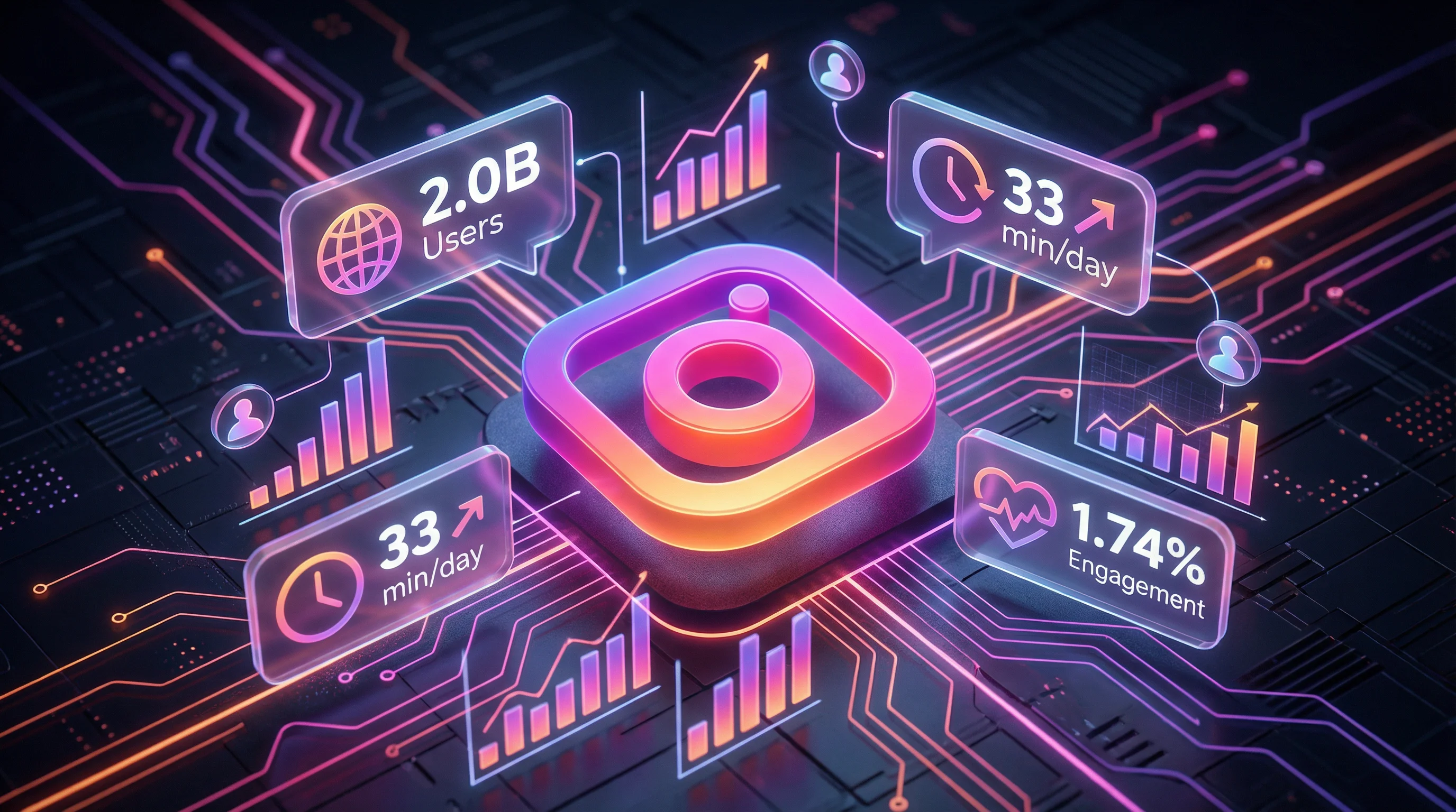 Instagram Statistics 2026: Users, Reels, Engagement & Revenue Data