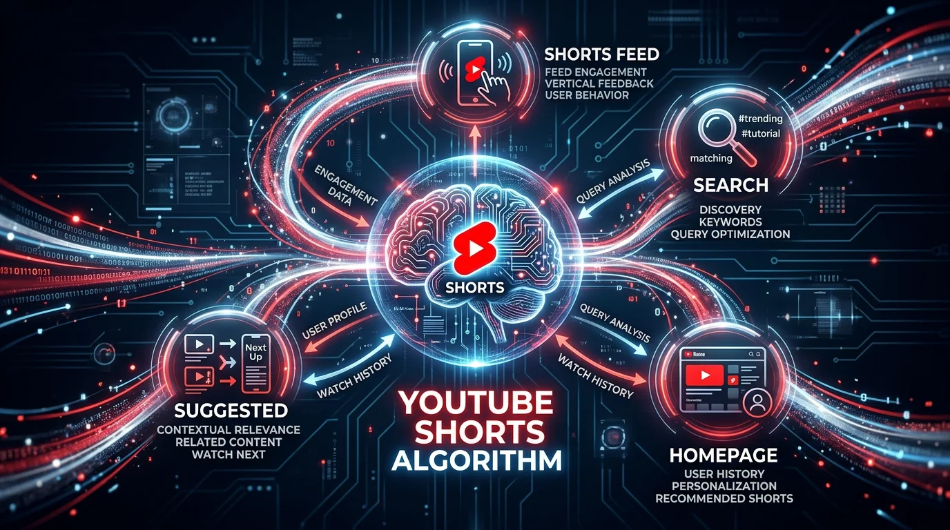 YouTube Shorts Algorithm Explained: How Videos Get Recommended (2026)