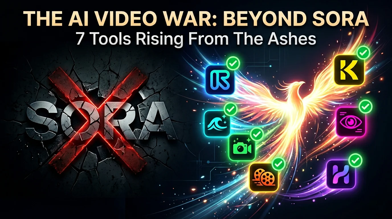 Sora AI Is Dead: 7 Best Alternatives for Video Generation in 2026