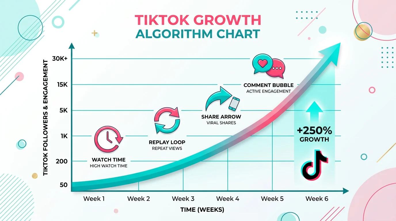 TikTok growth strategies: algorithm signals, posting frequency, and engagement optimization