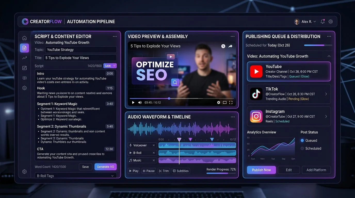 YouTube Automation Tool: 10 Best Options for Creators (2026)