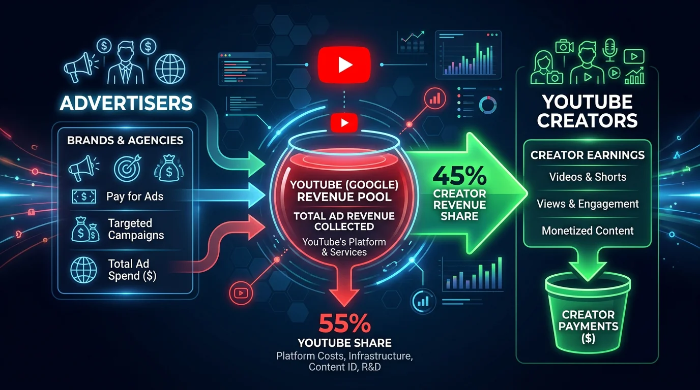 YouTube Shorts Fund: How Revenue Sharing Actually Works (2026)